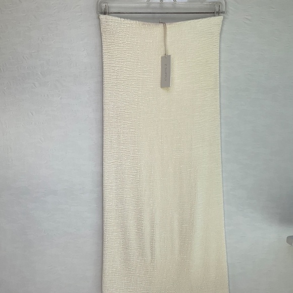 Z Supply Aveen BodyCon Midi Skirt Slim Fit in the shade Sand Size XS/S - Picture 4 of 14